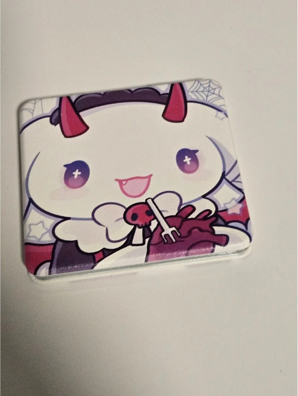 CINNAMON ROLL HALLOWEEN face compact mirror